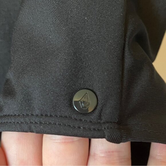 Volcom Simply Seamless One Piece Swimsuit Black - Picture 6 of 8